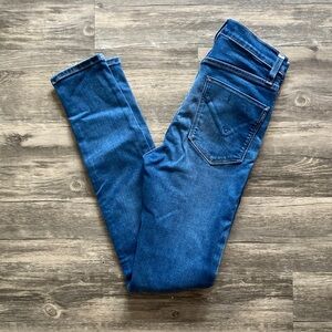 Hudson Los Angeles Barbara Super Skinny High Rise Jeans. Size 26